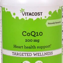 CoQ10 Vitacost 200mg - 240 Cápsulas: Energia e Bem-Estar para Você