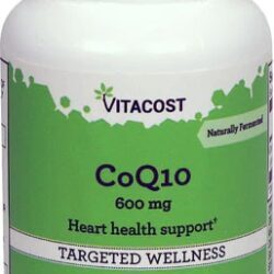 CoQ10 Vitacost 600mg com 30 Cápsulas - Energia e Saúde Cardiovascular no Brasil