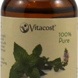 Óleo Essencial de Hortelã-Verde Vitacost 100% Puro - 30ml (1 fl oz) - Frescor e Bem-Estar Natural