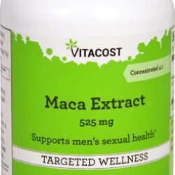 Vitacost Maca Extract 525mg - 200 Cápsulas: Energia e Vitalidade Natural