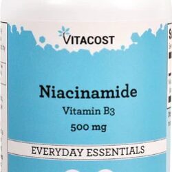 Vitacost Niacinamida Vitamina B3 - 500 mg - 200 Cápsulas: Saúde e Bem-Estar Essenciais