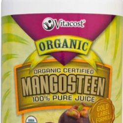 Suco Puro de Mangostão Orgânico Vitacost 100% Natural - 946ml