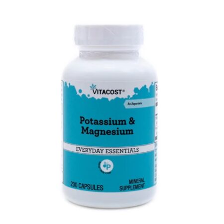 Vitacost Potassium & Magnesium -- 200 Capsules