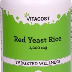 Arroz de Levedura Vermelha Vitacost 1200mg por Dose - 240 Comprimidos