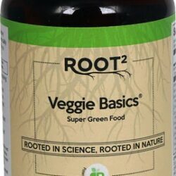 Vitacost ROOT2 Super Green Food Veggie Basics - 300 Tabletes - Energia e Nutrição Verde