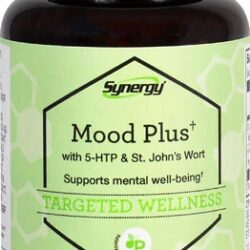 Vitacost Synergy Mood Plus com 5-HTP e Erva de São João - 60 Cápsulas: Equilíbrio e Bem-Estar Natural