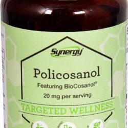 Vitacost Synergy Policosanol c/ BioCosanol® 20mg - 120 Cápsulas: Saúde Cardiovascular e Bem-Estar