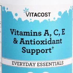 Vitacost Vitaminas A, C, E & Antioxidantes - Fórmula Completa 100 Tabletes