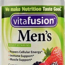 Multivitamínico Vitafusion Men's Complete Gummy Sabor Natural Berry - 150 Gomas