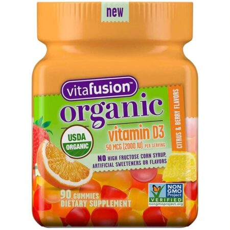 Vitafusion Vitamin D3 Citrus & Berry -- 50 mcg - 90 Gummies