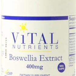 Vital Nutrients Boswellia Extract 400 mg - 90 Cápsulas Vegetais: Alívio Natural para suas Articulações
