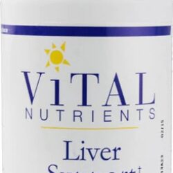Vital Nutrients Liver Support - Suporte Hepático Avançado com 120 Cápsulas