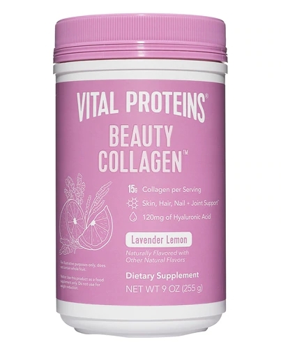 Colágeno Vital Proteins Beauty Lavanda Limão - 255g: Pele Radiante e Bem-Estar