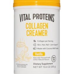 Vital Proteins Collagen Creamer Baunilha 300g: Colágeno Bovino para Bem-Estar