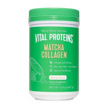 Vital Proteins Matcha Collagen Peach -- 24 Servings