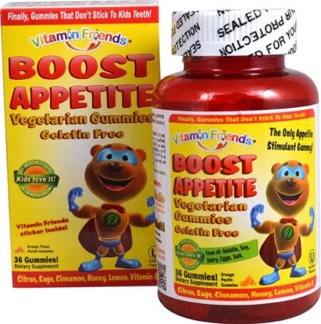 Vitamin Friends Boost Appetite Vegetarian Gummies Orange -- 36 Gummies