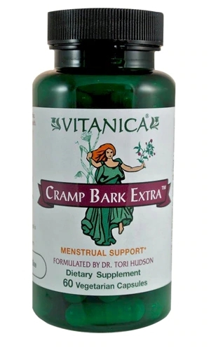 Vitanica Cramp Bark Extra™ 60 Cápsulas Vegetarianas: Alívio Natural para Desconfortos Menstruais