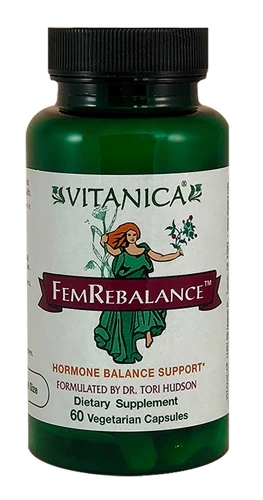 Vitanica FemBalance™: 60 Cápsulas Vegetarianas para o Equilíbrio Feminino
