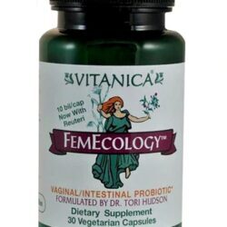 Vitanica FemEcology™ Suporte Vaginal e Intestinal - 30 Cápsulas Vegetarianas (10 Bilhões CFU)