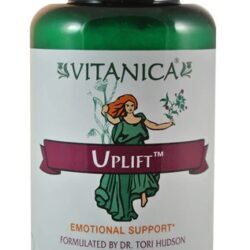 Vitanica Uplift™ Suporte Emocional: 120 Cápsulas Vegetarianas para Bem-Estar