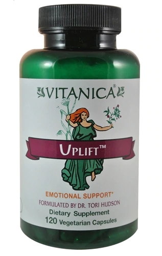 Vitanica Uplift™ Suporte Emocional: 120 Cápsulas Vegetarianas para Bem-Estar