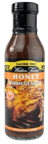 Molho Barbecue Walden Farms Zero Calorias Mel 355ml - Sabor Doce e Saudável