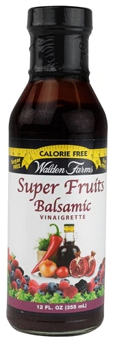 Molho Balsâmico Vinaigrette Super Frutas Walden Farms Zero Calorias - 355ml