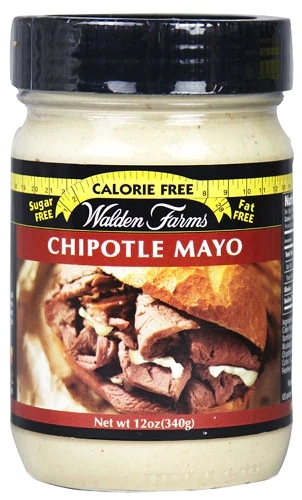 Walden Farms Maionese Chipotle Zero Calorias 340g - Sabor Intenso Sem Culpa