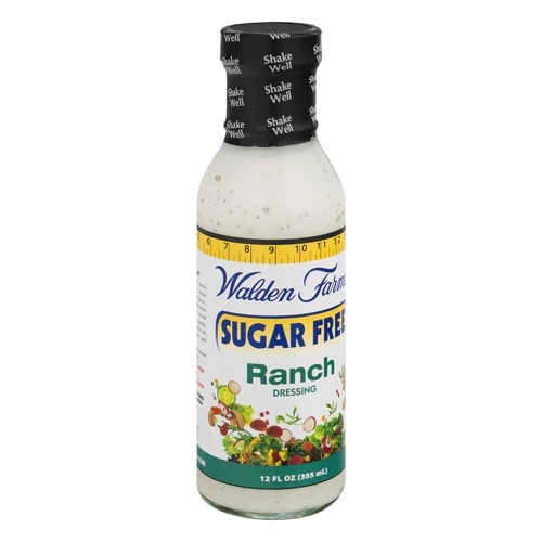 Molho Ranch Sem Açúcar Walden Farms - Refrescante 355ml (12 fl oz)