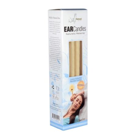 Wally's Ear Candles Beeswax Unscented -- 12 Candles