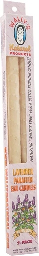Velas de Ouvido Wally's Lavender Parafina (2 Unidades) - Alívio Natural e Relaxamento Profundo