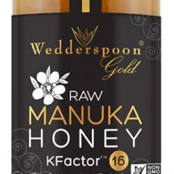 Mel de Manuka Wedderspoon Gold KFactor™ 16 - 326g: Puro e Natural para sua Saúde