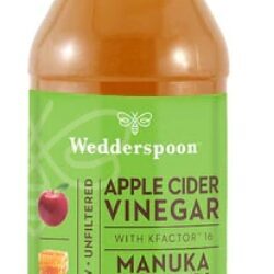 Vinagre de Maçã Cru com Mel de Manuka KFactor™ 16 Wedderspoon - 739ml