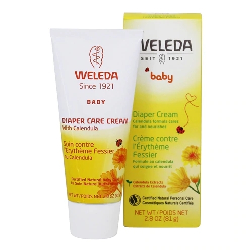 Weleda Creme para Assaduras de Calêndula Bebê - 75g | Pele Sensível e Protegida
