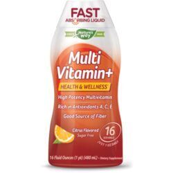 Wellesse Multivitamínico Líquido Plus Sabor Cítrico - 473ml - Energia e Bem-Estar Diário