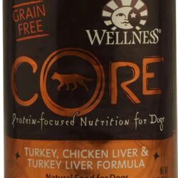 Wellness CORE® Comida Úmida Cão Sem Grãos Peru, Frango e Fígado de Peru 354g