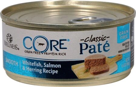 Wellness CORE® Healthy Food For Cats Salmon-Whitefish and Herring Recipe -- 5.5 oz