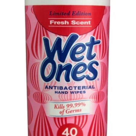 Lenços Umedecidos Antissépticos Wet Ones Fresh Scent – 40 Unidades (40g) — foto 1