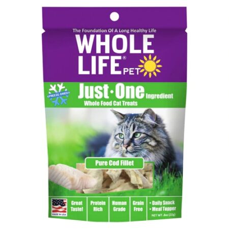 Whole Life Pet Just One™ Ingredient Whole Food Cat Treats Pure Cod Fillet -- 1 oz