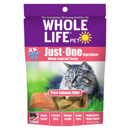 Whole Life Pet Just One™ Ingredient Whole Food Cat Treats Pure Salmon Fillet -- 1 oz