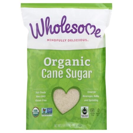 Wholesome Organic Cane Sugar -- 2 lbs