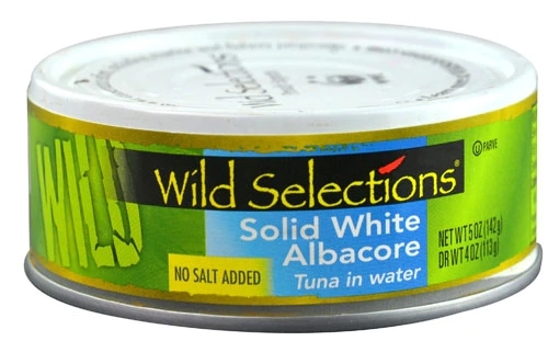 Atum Branco Albacora Wild Selections em Água Sem Sal Adicionado - 142g - Rico em Proteína
