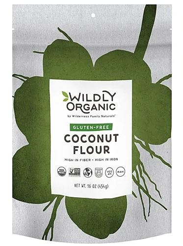 Farinha de Coco Orgânica Sem Glúten Wildly Organic - 454g | Baixo Carboidrato
