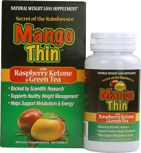 Windmill Health Products Mango Thin™ with Raspberry Ketone and Green Tea -- 60 Tablets