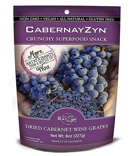 Uvas Passas de Vinho Cabernet RayZyn CabernayZyn™ - 227g: Sabor Intenso e Nutrição Concentrada