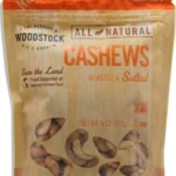 Castanha de Caju Torrada e Salgada Woodstock - 170g