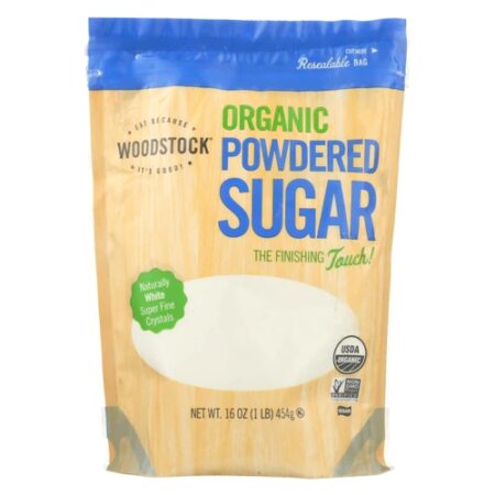 Woodstock Organic Powdered Sugar -- 16 oz