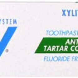 Pasta de Dente Xlear Spry® Controle de Tártaro 142g - Xilitol, Aloe Vera e Flúor Livre - Menta Suave