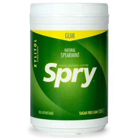 Xlear Spry Dental Defense Gum Natural Spearmint -- 550 Pieces