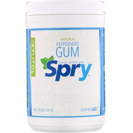 Xlear Spry Dental Defense Gum Peppermint -- 550 Pieces